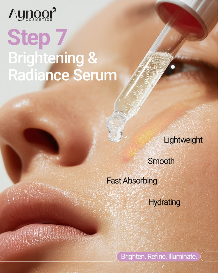 Step 7 Brightening & Radiance Serum | 30ml Arbutin & Niacinamide