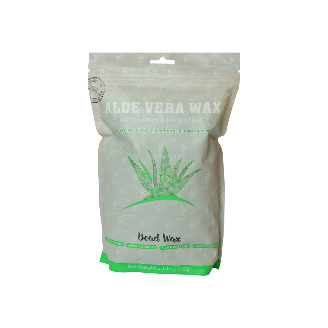 Premium Salon Wax Bean Aloe Vera 500g