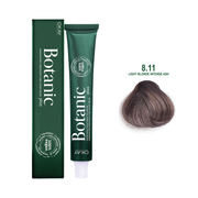 Botanic Plus Ammonia Free Hair Color Cream 8.11 Light Blonde Intense Ash
