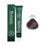 Botanic Plus Ammonia Free Permanent Hair Color Cream Blonde Intense Ash – 7.11