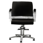 Load image into Gallery viewer, Makeup and Styling Chair in Square Design Foot Rest and Star Base
