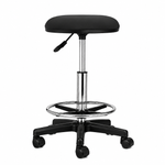 Load image into Gallery viewer, Round Rolling Adjustable Stool | 360° Swivel Hydraulic