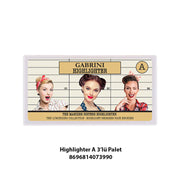 Gabrini Highlighter 3 In 1 Palette 2