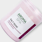 Load image into Gallery viewer, Aroma Rose Geranium &amp; Lavender Salt Soak 1000g | Calming &amp; Soothing Spa Treatment
