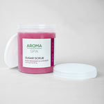 Load image into Gallery viewer, Aroma Rose Geranium &amp; Lavender Sugar Scrub 1000g | Calming &amp; Soothing Spa Exfoliator
