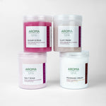 Load image into Gallery viewer, Aroma Rose Geranium &amp; Lavender Spa Kit | 4-Step Hand, Feet &amp; Body Care (Calming &amp; Soothing)
