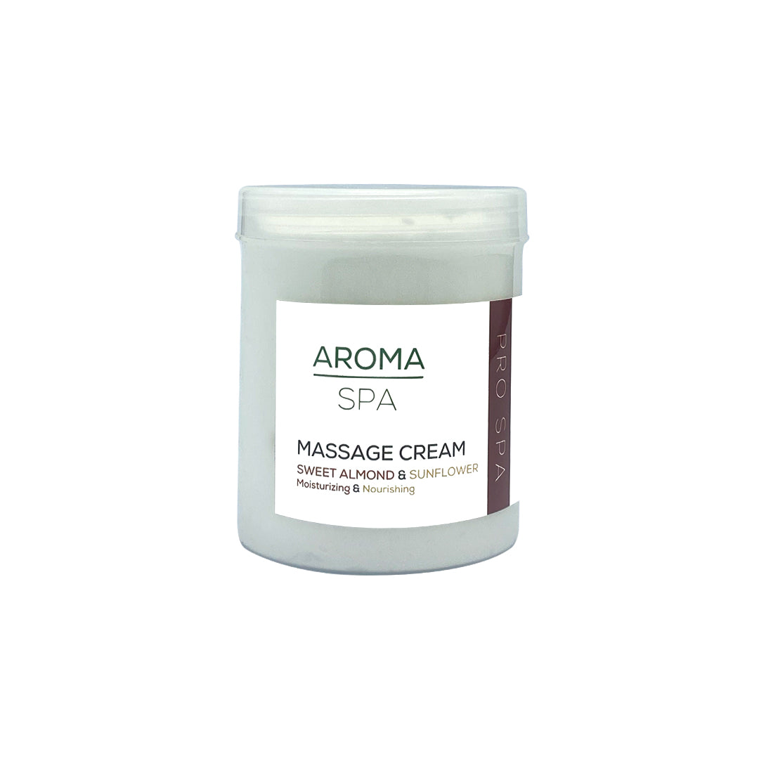 Aroma Massage Cream hand, feet & body 1000g (Sweet Almonds & Sunflower)