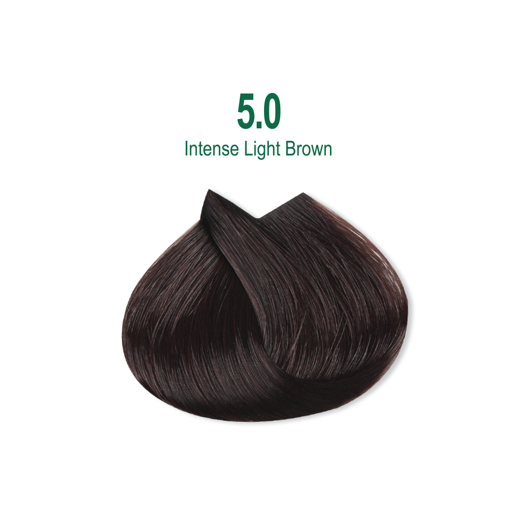 Naturalis Hair Color Cream Set – 5.0 – Intense Light Brown(2)
