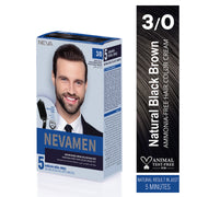 Neva Men Hair Color Natural – Black Brown – 3/0