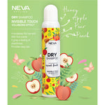 Load image into Gallery viewer, Neva Styling Dry Shampoo Invisible Touch Volumizing Effect Honey, Apple, Pear &amp; Peach-3