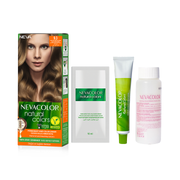 Nevacolor Natural  Hair Color Cream Set9.3 - Light Golden Blonde-2
