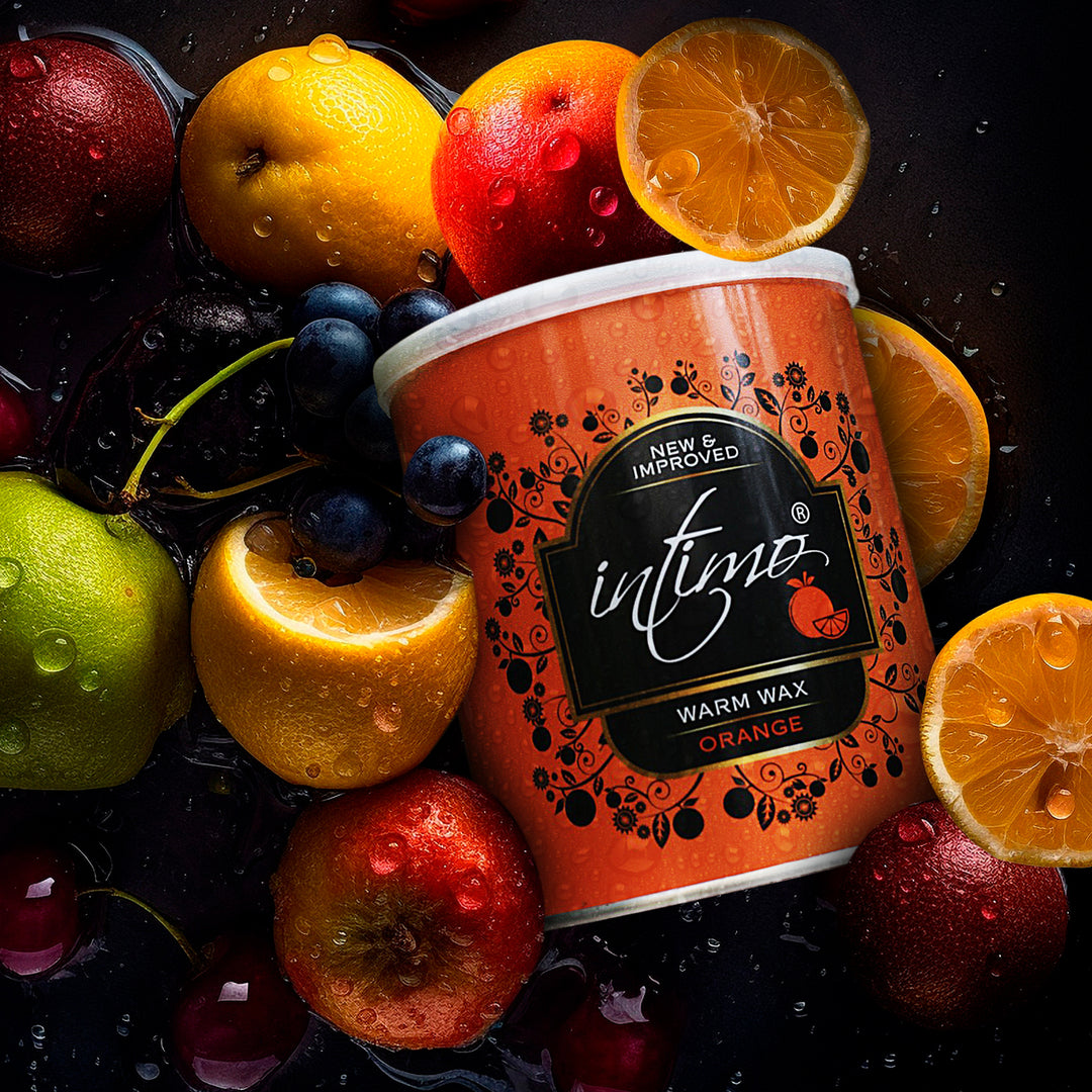 Intimo Italian Orange Warm Wax 800ml | Dry & Sensitive Skin