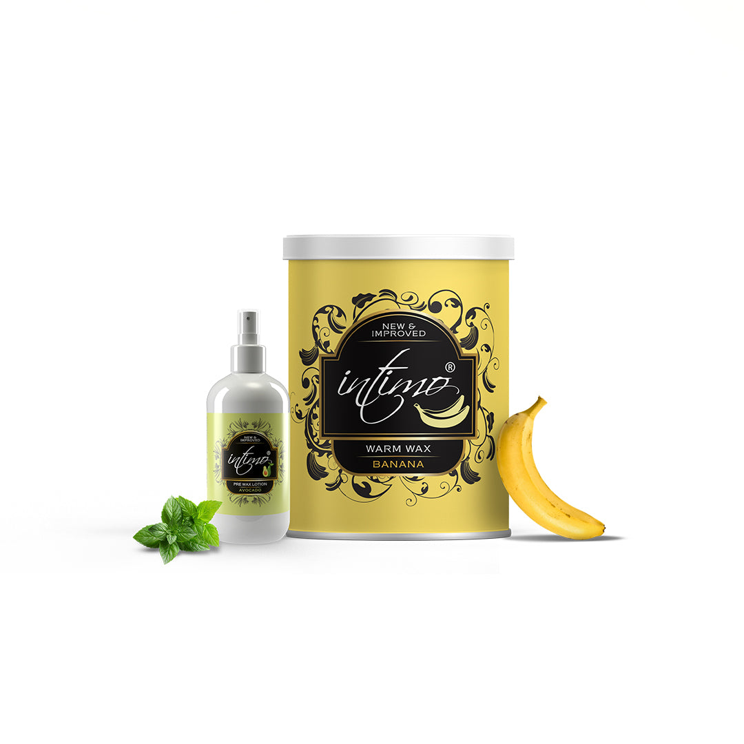 Buy Intimo Banana Warm Wax Get Pre Wax Lotion 100ml Free