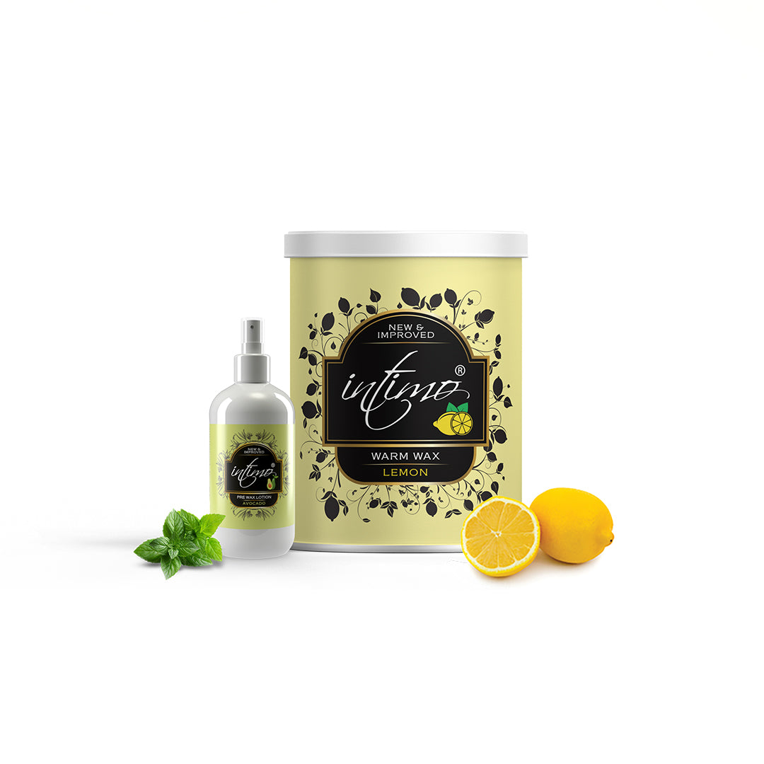 Buy Intimo Lemon Warm Wax Get Pre Wax Lotion 100ml Free