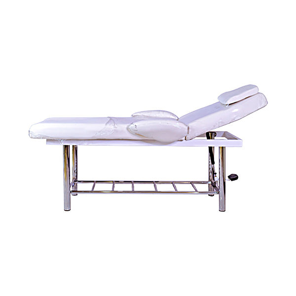 Eco. Facial Bed White Steel Base