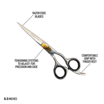 Load image into Gallery viewer, Sd Pro Scissors Razor Edge Gold series 6.5″ inches
