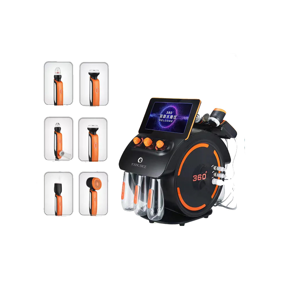 Ultra sleek Hydro Oxygen Facial Machine 6 in 1