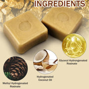 Meraki Professional Golden Hard Wax Blocks – 500g | Hair Removal for All Types of Skin