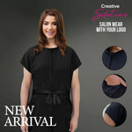 Load image into Gallery viewer, Zip Style Salon Uniform Shirt (Male/Female)
