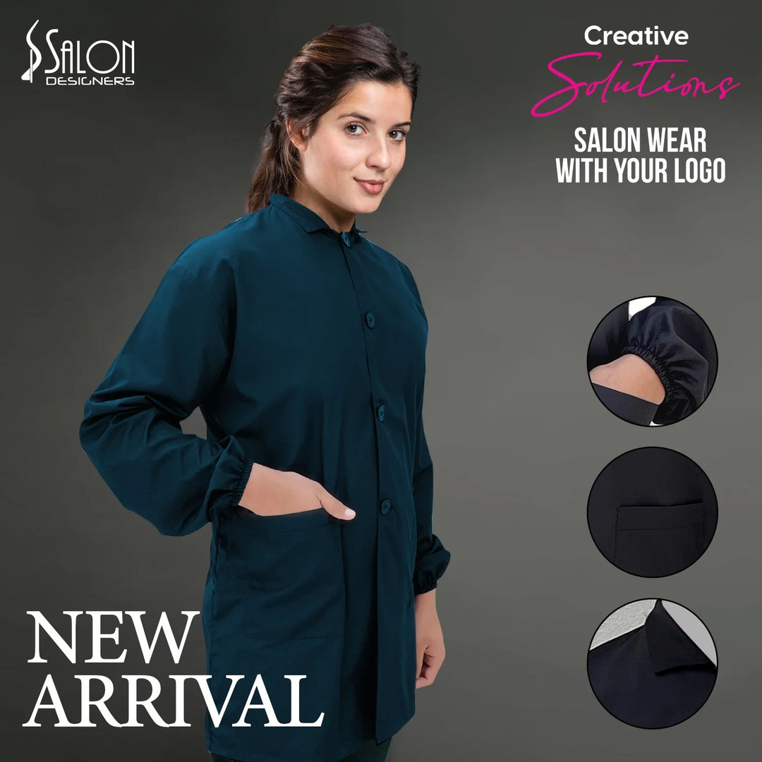 Classic Button Closure Salon Uniform Shirt (Male/Female)