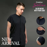 Load image into Gallery viewer, Zip Style Salon Uniform Shirt (Male/Female)
