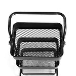 Load image into Gallery viewer, UrbanGrid Three-Tier Mesh Salon Trolley