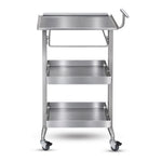 Load image into Gallery viewer, Sterling Three-Tier Stainless Steel Salon Trolley