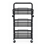 Load image into Gallery viewer, . GridPro Three-Tier Mesh Salon Trolley