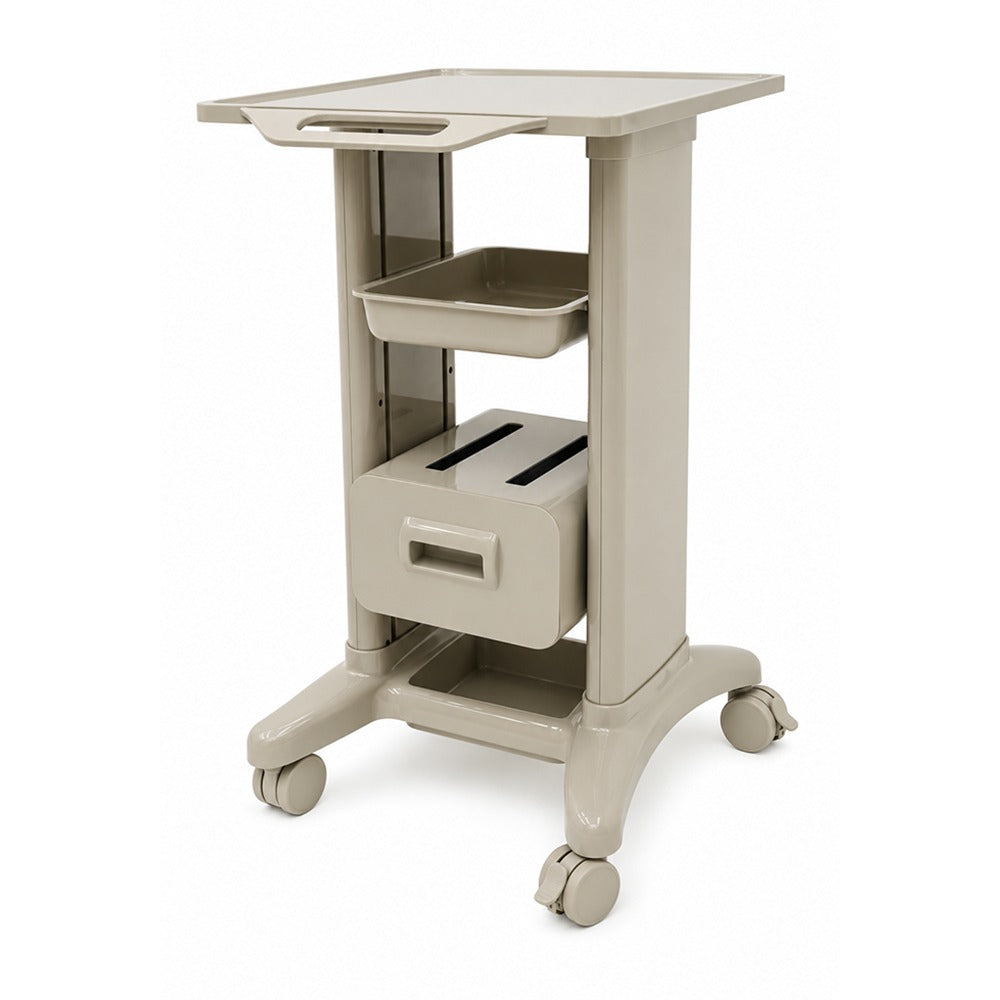 Hydrafacial &amp; Salon Machine Trolley with Storage Drawer
