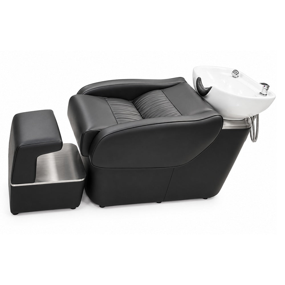 Luxury Comfort Salon Shampoo Unit with Footrest