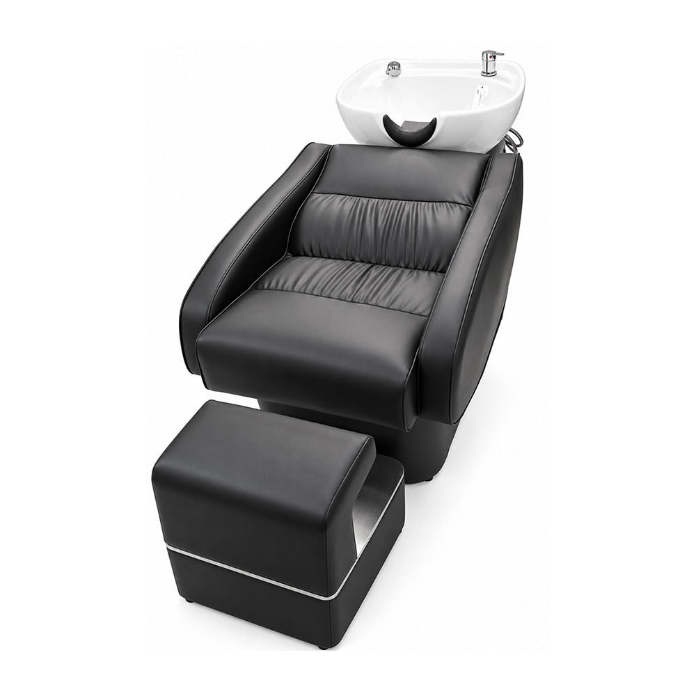 Luxury Comfort Salon Shampoo Unit with Footrest