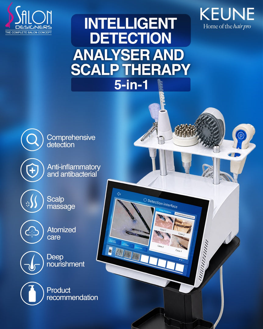 Intelligent Detection Scalp Therapy Device