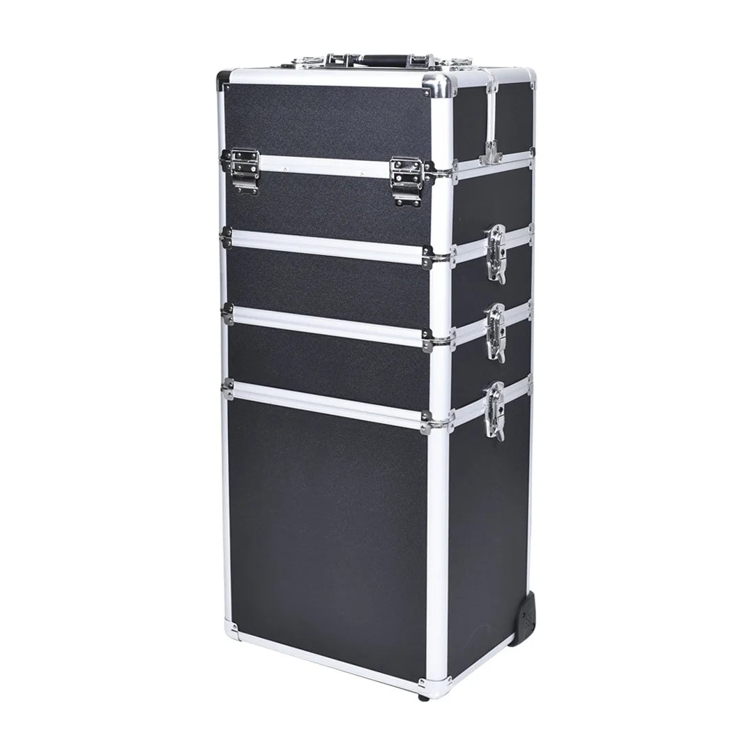 Large Professional Makeup & Hairdressing Trolley 5 sections with wheels