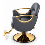 Load image into Gallery viewer, Aurelia Gold Hydraulic Styling Chair