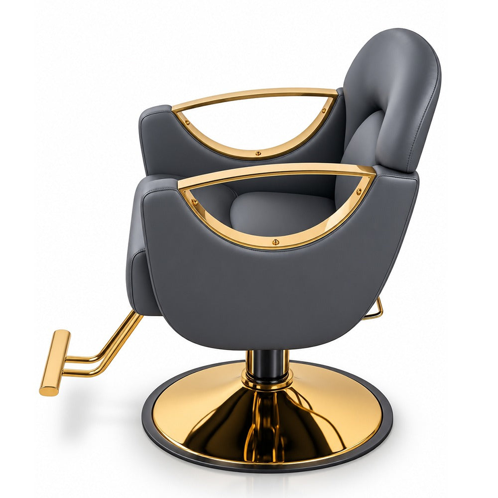 Aurelia Gold Hydraulic Styling Chair