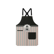 Barber Professional Cutting Apron | Faux-Leather Water Resistant