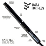 Load image into Gallery viewer, Eagle Fortress Speed Heat Hair Curler/Tong with Aluminium Barrel 19mm
