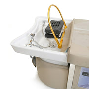 Professional Head Spa Massage Bed with Integrated Water Circulation & Steam Therapy